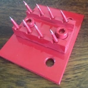 Joist Base Plate with Spikes for QuikBrace