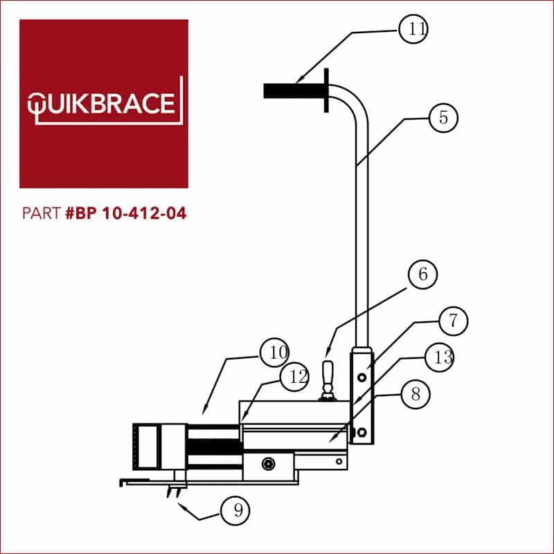 QuikBrace Spare Part Number BP10-412-04