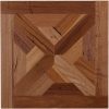 Parquet Flooring Panel feat. Canterbury Demure pattern in 100% Recycled 'Victorian Origins' Reclaimed Australian Hardwood