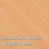 Australian hardwood timber species swatch: Australian Beech