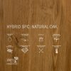 Hybrid SPC Natural Oak Features