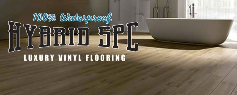 Waterproof Hybrid SPC for Bathroom Floors