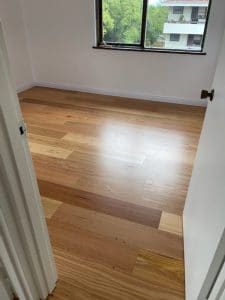 160mm book matched flooring project