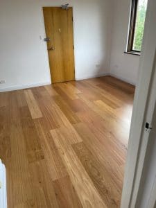 160mm book matched floorboards project
